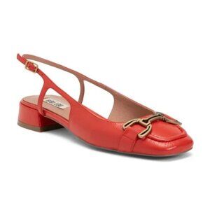 BIBI LOU Leather Slingback Flats
